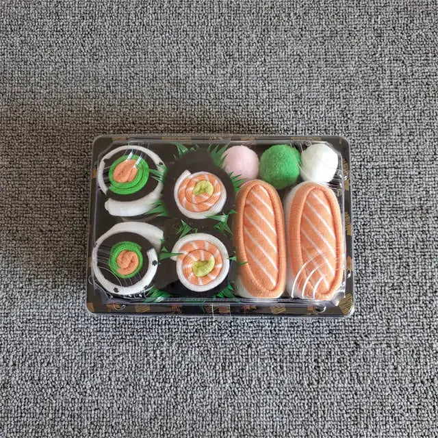 Sushi-Inspired Unisex Fun Socks