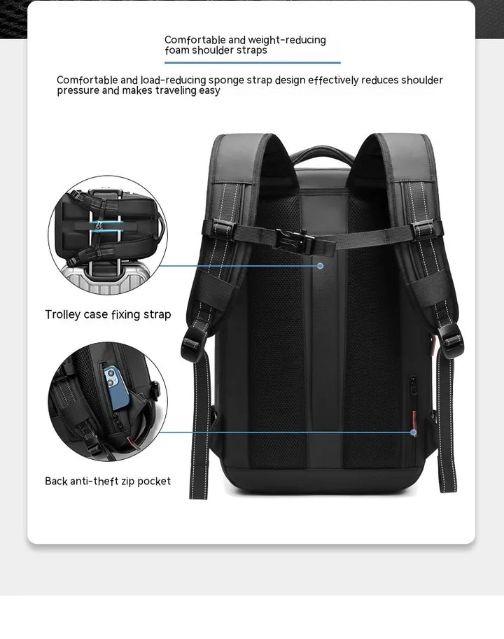 Large-Capacity Vacuum Compression Backpack