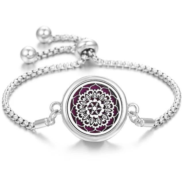 Aromatherapy Stainless Steel Diffuser Bracelet for Relaxation