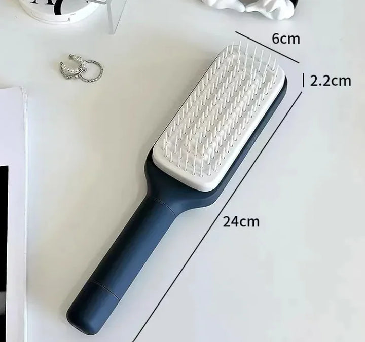 4 In 1 New Self Cleaning Hair Brush