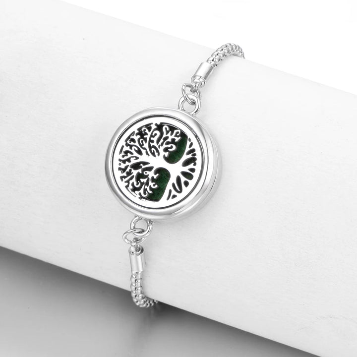 Aromatherapy Stainless Steel Diffuser Bracelet for Relaxation