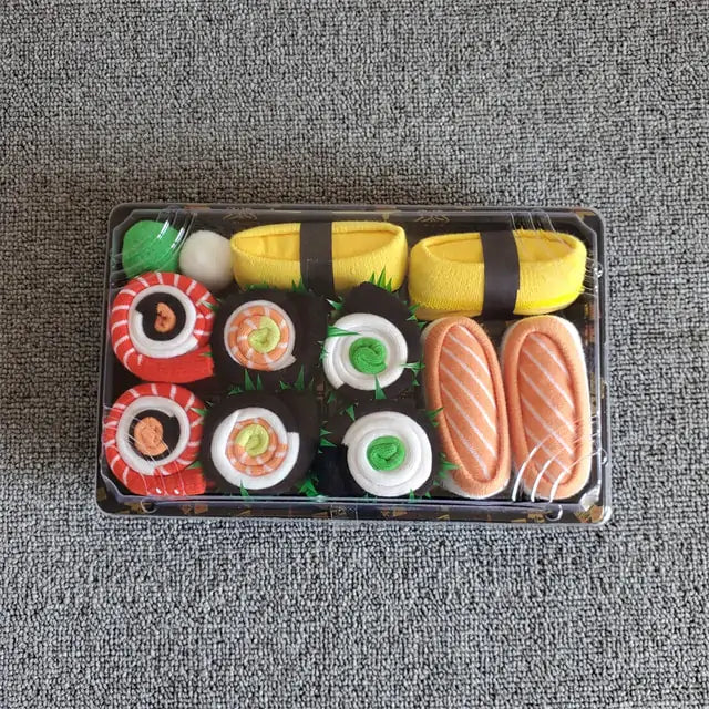 Sushi-Inspired Unisex Fun Socks